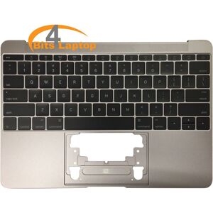 Topcase Palmrest & Us Keyboard For Apple Macbook 12\" A1534 661-04881 Grey 2015 Topcase Palmrest & Us Keyboard For Apple Macbook 12\" A1534 661-04881 Grey 2015