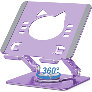 Does Not Apply Tablet Stand 360° Rotating Aluminum Holder - Adjustable, Portable & Foldable Mon Does Not Apply Tablet Stand 360° Rotating Aluminum Holder - Adjustable, Portable & Foldable Mon