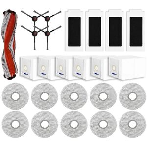 3x(For Pro+ / Ultra Plus Robot Vacuum Cleaner Main Side Brush Hepa Mop7273 3x(For Pro+ / Ultra Plus Robot Vacuum Cleaner Main Side Brush Hepa Mop7273