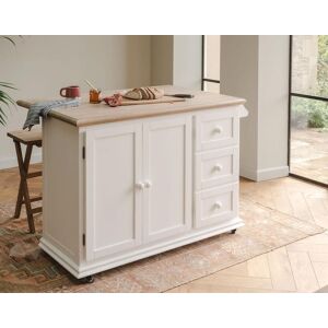 Statement Furniture Shire White Kitchen Island Breakfast Bar With Wheels Oak Drop Leaf Table Top Statement Furniture Shire White Kitchen Island Breakfast Bar With Wheels Oak Drop Leaf Table Top