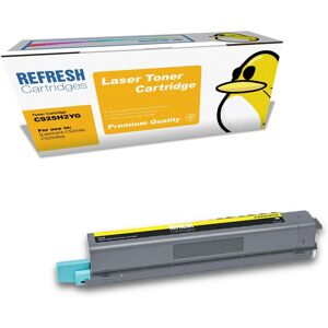 Refresh Cartridges Yellow C925h2yg Toner Compatible With Lexmark Printers Refresh Cartridges Yellow C925h2yg Toner Compatible With Lexmark Printers