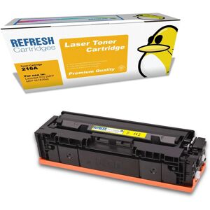 Refresh Cartridges Replacement Yellow 216a Toner Compatible With Hp Printers Refresh Cartridges Replacement Yellow 216a Toner Compatible With Hp Printers