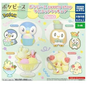 Takara Tomy A.R.T.S Pokemon Pokepeace Sweets Shop Part 2 Complete Set Figure Capsule Toy Japan Takara Tomy A.R.T.S Pokemon Pokepeace Sweets Shop Part 2 Complete Set Figure Capsule Toy Japan