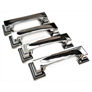 Does Not Apply Set Of 4 Metal Art Deco Kitchen Cabinet Square Cup Handles, Cupboard Drawer Bedr Does Not Apply Set Of 4 Metal Art Deco Kitchen Cabinet Square Cup Handles, Cupboard Drawer Bedr