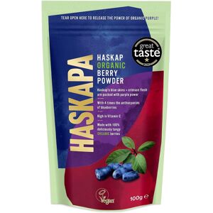 Haskapa Organic Superberry Powder Made With 100% Natural Vegan Whole Haskap Haskapa Organic Superberry Powder Made With 100% Natural Vegan Whole Haskap