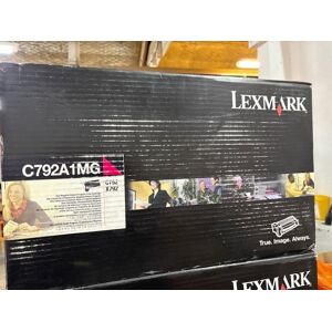 Genuine C792a1mg Lexmark (Magenta) Toner Cartridge - New/sealed Box Genuine C792a1mg Lexmark (Magenta) Toner Cartridge - New/sealed Box