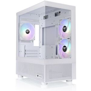 Thermaltake View 170 Tg Argb, White, Matx Chassis W/ Tg Windows, 3x 120mm Argb F Thermaltake View 170 Tg Argb, White, Matx Chassis W/ Tg Windows, 3x 120mm Argb F