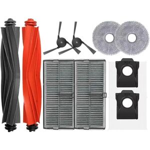 4x(Accessories For X40 Pro Ultra Robot Vacuum Cleaner Main Side Brush Hepa1386 4x(Accessories For X40 Pro Ultra Robot Vacuum Cleaner Main Side Brush Hepa1386