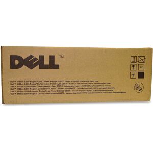 Genuine Dell G907c Standard Capacity Cyan Toner 3130cn Colour 593-10294 A- Genuine Dell G907c Standard Capacity Cyan Toner 3130cn Colour 593-10294 A-