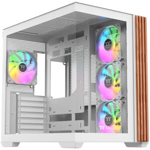 Thermaltake View 380 Ws Argb Mid Tower Chassis, White, 4 X Argb Fans, Usb-C, Bac Thermaltake View 380 Ws Argb Mid Tower Chassis, White, 4 X Argb Fans, Usb-C, Bac