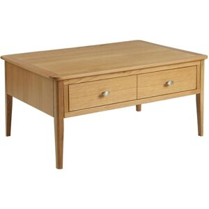 Wahwah Home Retro Oak 1 Drawer Coffee Table / Low Storage Unit / Light Wood Scandi Style Wahwah Home Retro Oak 1 Drawer Coffee Table / Low Storage Unit / Light Wood Scandi Style