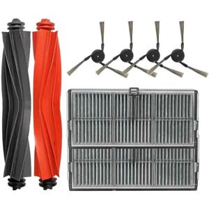 3x(For X40 Pro Ultra Robot Vacuum Cleaner Accessories Main Side Brush Hepa4374 3x(For X40 Pro Ultra Robot Vacuum Cleaner Accessories Main Side Brush Hepa4374
