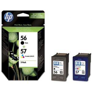 Genuine Original Hp 56 Black 57 Colour Ink Cartridges Brand New Csa342ae No Box Genuine Original Hp 56 Black 57 Colour Ink Cartridges Brand New Csa342ae No Box