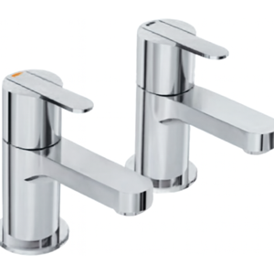 Evg Ecstasy Bath Tap Pair Chrome – Lever Handle Set Evg Ecstasy Bath Tap Pair Chrome – Lever Handle Set