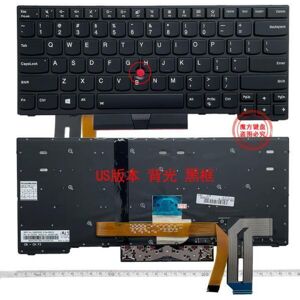For Lenovo Thinkpad E480 E485 L380 L480 L490 T480s T490 Keyboard Backlit Us For Lenovo Thinkpad E480 E485 L380 L480 L490 T480s T490 Keyboard Backlit Us