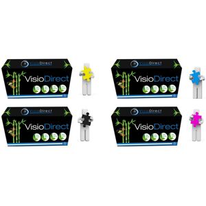 Visiodirect 4 Toner Ce410x Ce411a Ce412a Ce413a For Hp Laserjet Pro 300 Color Visiodirect 4 Toner Ce410x Ce411a Ce412a Ce413a For Hp Laserjet Pro 300 Color