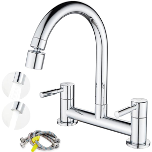 Does Not Apply Kitchen Sink Mixer Tap, Kitchen Bridge Mixer Taps 2 Hole, 180 Mm Centers Deck Mo Does Not Apply Kitchen Sink Mixer Tap, Kitchen Bridge Mixer Taps 2 Hole, 180 Mm Centers Deck Mo