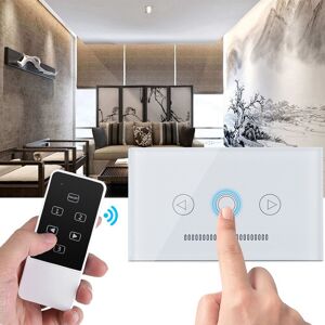White Touch Screen Led Light Dimmer Switch Wireless Rf Remote Control Glass Sg White Touch Screen Led Light Dimmer Switch Wireless Rf Remote Control Glass Sg