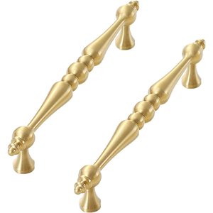 Does Not Apply 2 Pack Cabinet Pulls 5-Inch Hole Center Solid Brass Vintage Gold Handles For Dra Does Not Apply 2 Pack Cabinet Pulls 5-Inch Hole Center Solid Brass Vintage Gold Handles For Dra