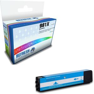 Refresh Cartridges Replacement Cyan 981x Ink Compatible With Hp Printers Refresh Cartridges Replacement Cyan 981x Ink Compatible With Hp Printers