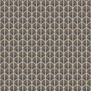 28869 - Italian Style Geometric Bronze Brown Blue Galerie Wallpaper 28869 - Italian Style Geometric Bronze Brown Blue Galerie Wallpaper