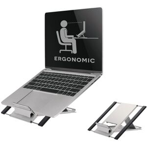 NewStar Nsls100 Portable Laptop And Tablet Desk Stand - Silver Silver Laptop & T NewStar Nsls100 Portable Laptop And Tablet Desk Stand - Silver Silver Laptop & T
