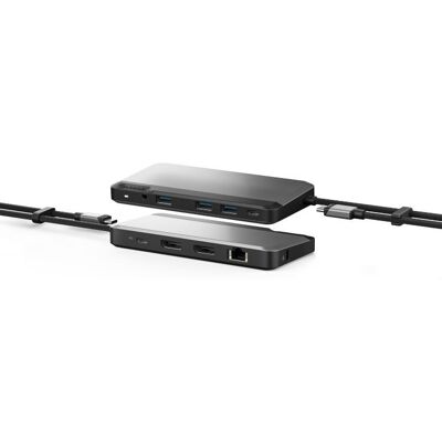ALOGIC U1CAD-SGR Laptop Dock - Dual Display, USB 3.2, Grey ALOGIC U1CAD-SGR Laptop Dock - Dual Display, USB 3.2, Grey