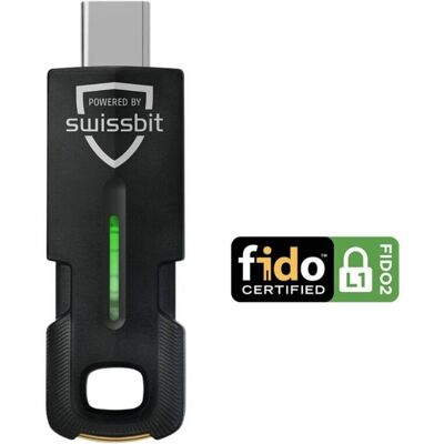 Swissbit Ishield Key 2 Pro Usb-C Multi-Protocol Security Key (Pk2000ic0000e-2002 Swissbit Ishield Key 2 Pro Usb-C Multi-Protocol Security Key (Pk2000ic0000e-2002