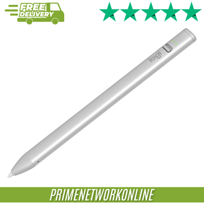 Logitech Crayon Digital Pencil Grey For Apple Ipad Usb-C 100% Genuine New ⭐⭐⭐⭐⭐ Logitech Crayon Digital Pencil Grey For Apple Ipad Usb-C 100% Genuine New ⭐⭐⭐⭐⭐