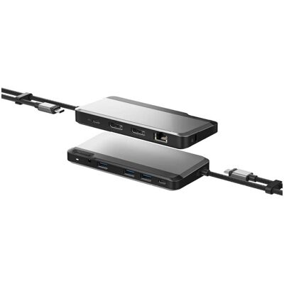 ALOGIC U1CAD-SGR Laptop Dock - Dual Display, USB 3.2, Grey ALOGIC U1CAD-SGR Laptop Dock - Dual Display, USB 3.2, Grey