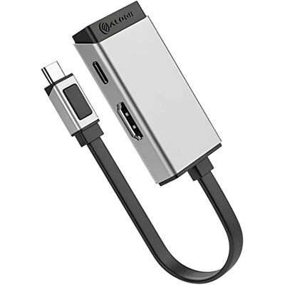Alogic Silver USB-C Docking Station with HDMI & 100W Power Alogic Silver USB-C Docking Station with HDMI & 100W Power