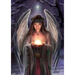 Eastgate Resource Ltd Yuletide Angel - Greeting Cards With Patterned Envelope - Multi Pack Of 6 - By Eastgate Resource Ltd Yuletide Angel - Greeting Cards With Patterned Envelope - Multi Pack Of 6 - By