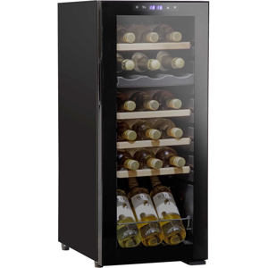 Wine Cooler Drinks Fridge Baridi Dh89 18 Bottle Dual Zone Touch Screen Black B Wine Cooler Drinks Fridge Baridi Dh89 18 Bottle Dual Zone Touch Screen Black B