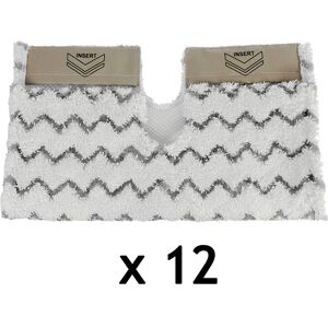 Sparesworks Cover Pads For Shark Steam Cleaner Mop Dirt Grip S6001 S6003 Klik N' Flip X 12 Sparesworks Cover Pads For Shark Steam Cleaner Mop Dirt Grip S6001 S6003 Klik N' Flip X 12