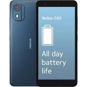 Nokia C02 5.45" Dual Sim Smartphone Sim Free 32gb Mobile Android 12 Cyan****** Nokia C02 5.45" Dual Sim Smartphone Sim Free 32gb Mobile Android 12 Cyan******
