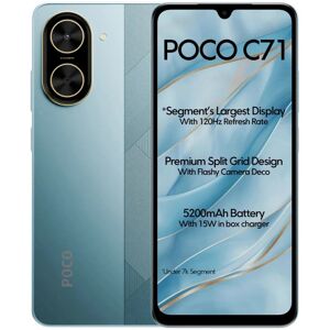 Xiaomi Poco C71 - 4gb Ram 128gb Blue 6.88\" Dual Sim Unlocked Mobile - Brand New Xiaomi Poco C71 - 4gb Ram 128gb Blue 6.88\" Dual Sim Unlocked Mobile - Brand New