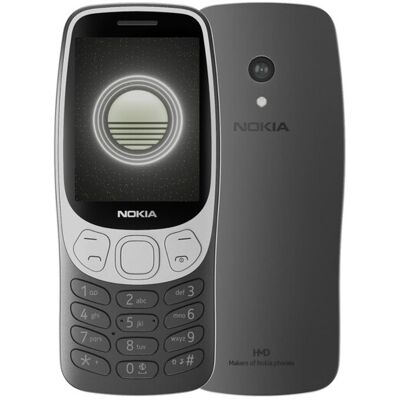 Nokia 3210 Grunge Black 4g 2.4\" Dual Sim 2mp Android Sim Free Uk Feature Ph Nokia 3210 Grunge Black 4g 2.4\" Dual Sim 2mp Android Sim Free Uk Feature Ph