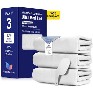 Care+ Washable Reusable Incontinence Bed Wetting Pads 86 X 91 Cm, Absorbe 3 Litres Care+ Washable Reusable Incontinence Bed Wetting Pads 86 X 91 Cm, Absorbe 3 Litres