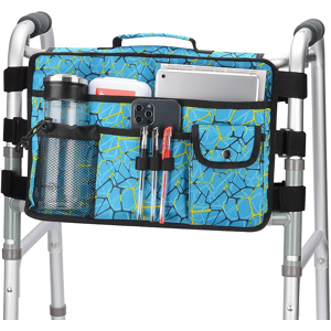 Does Not Apply Double Side Walking Frame Bag, Walker Basket With 9 Pockets And Large Compartmen Does Not Apply Double Side Walking Frame Bag, Walker Basket With 9 Pockets And Large Compartmen