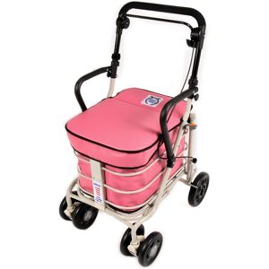 Prestige Walking /shopping Trolley With Seat & Armrest - Pink (Fully Assembled) Prestige Walking /shopping Trolley With Seat & Armrest - Pink (Fully Assembled)