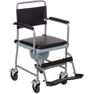 Drive Mobile Wheeled Glideabout Toilet Commode Chair Wheelchair With Footrests Drive Mobile Wheeled Glideabout Toilet Commode Chair Wheelchair With Footrests