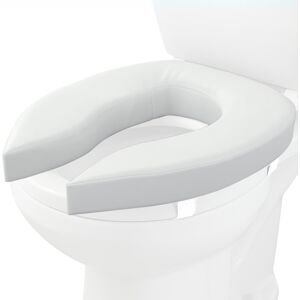 Homecraft Padded Raised Toilet Seat Without Lid, Elevated Comfort Toilet Seat S Homecraft Padded Raised Toilet Seat Without Lid, Elevated Comfort Toilet Seat S