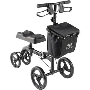 Vevor Knee Scooter Carbon Steel Folding Knee Walker Recovery Scooter 300lb Loads Vevor Knee Scooter Carbon Steel Folding Knee Walker Recovery Scooter 300lb Loads
