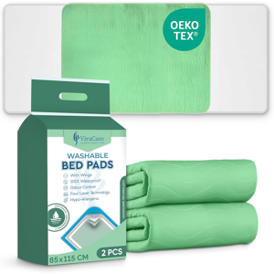 Does Not Apply 2 X Washable Incontinence Bed Pads 85 X 115 Cm Incontinence Bed Sheets Sui Does Not Apply 2 X Washable Incontinence Bed Pads 85 X 115 Cm Incontinence Bed Sheets Sui