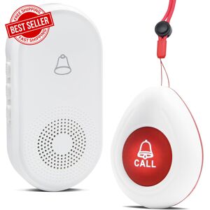 Elderly Alarm Personal Caregiver Pager Sos Call Button Uk Plug Safety Alert Elderly Alarm Personal Caregiver Pager Sos Call Button Uk Plug Safety Alert