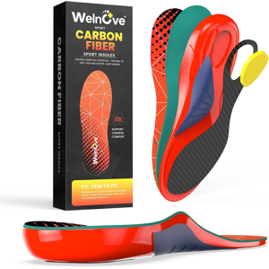 Does Not Apply Carbon Fiber Sports Insoles With Arch Support, Professional Shock Absorption & E Does Not Apply Carbon Fiber Sports Insoles With Arch Support, Professional Shock Absorption & E
