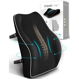 Travel Ease Ergonomic Lumbar Support Cushion, Memory Foam Back Support Cushion Travel Ease Ergonomic Lumbar Support Cushion, Memory Foam Back Support Cushion
