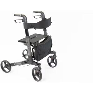 Nrs Healthcare Folding 4 Wheeled Triple Fold Height Adjustable Aluminium Rollator Nrs Healthcare Folding 4 Wheeled Triple Fold Height Adjustable Aluminium Rollator