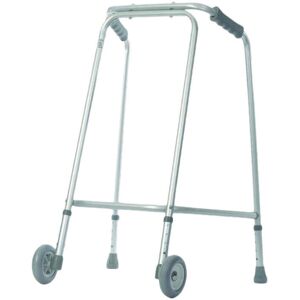 Aidapt Lightweight Walking Frame For Home Use Configuration With Wheels Vp129 Aidapt Lightweight Walking Frame For Home Use Configuration With Wheels Vp129