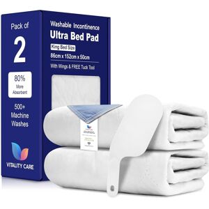 Care+ Premium Waterproof Mattress Protector & Reusable Bed Pad For Incontinence & Bed Care+ Premium Waterproof Mattress Protector & Reusable Bed Pad For Incontinence & Bed